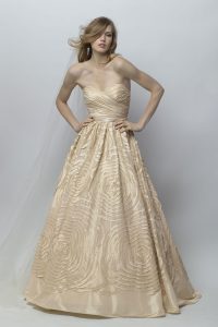 Champagne Wedding Gown