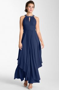 Chiffon Halter Gown