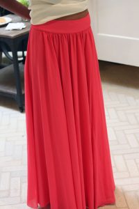 Chiffon Maxi Skirt