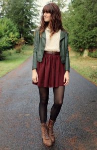 Chiffon Skirt Outfit