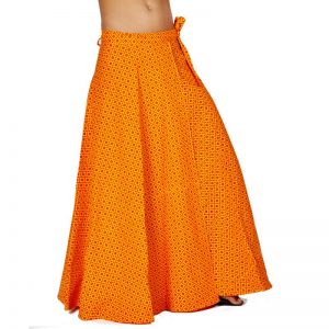 Cotton Wrap Skirt