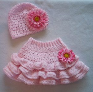 Crochet Skirt for Baby Girl