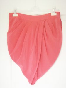 DIY Draped Skirt