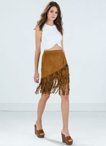 DIY Fringe Skirt