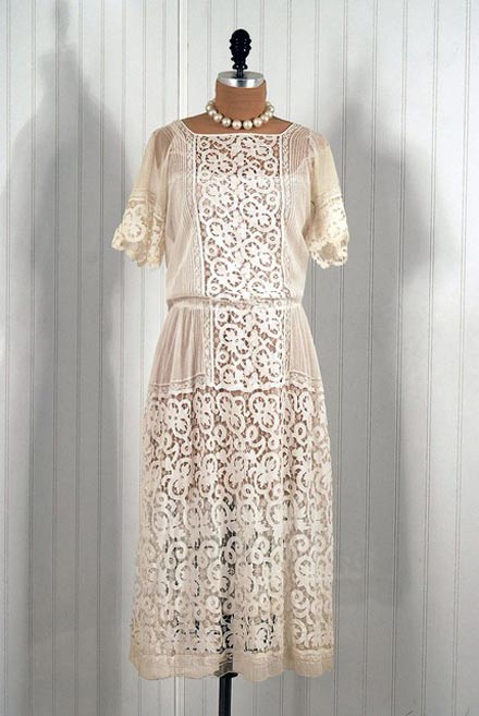 modern tea gown