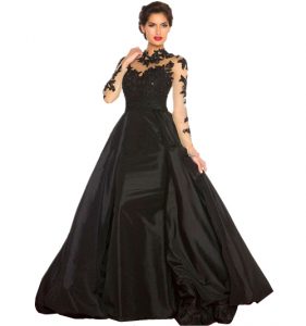 Elegant Black Ball Gowns