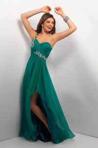 Emerald Green Gown