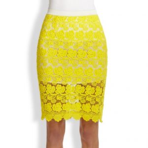 Floral Lace Skirt