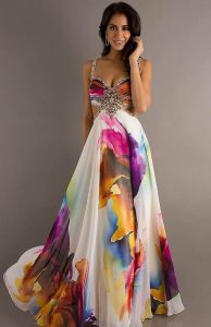 Floral Prom Gowns