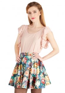 Floral Skirt