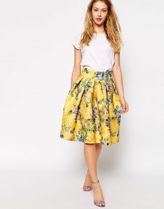 Floral Skirt Images