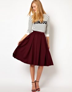 Full Pleated Skirt