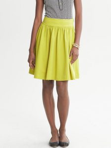 Full Skirt Knee Length