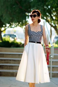 Full White Skirt