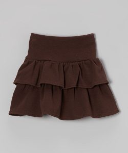 Girls Brown Skirt