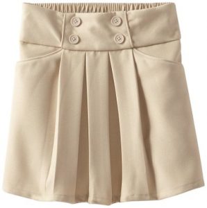 Girls Khaki Skirt