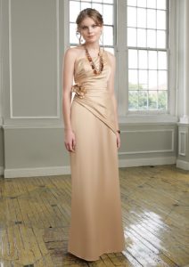 Gold Bridesmaid Gowns