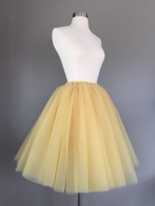 Gold Tulle Skirt