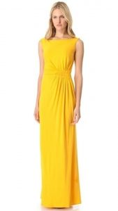 Gown Yellow