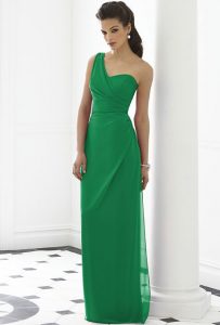 Green Gown for Bridesmaid