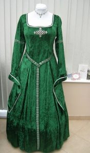 Green Medieval Gowns