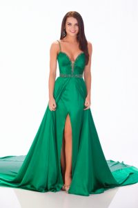 Green Pageant Gowns