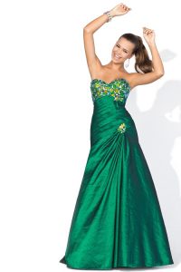 Green Prom Gown