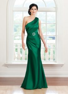 Green Silk Gown