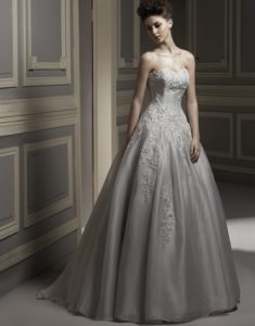 Grey Ball Gown