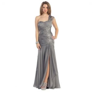 Grey Formal Gown