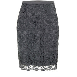 Grey Lace Skirt