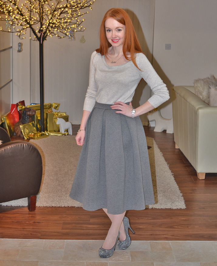 Grey Skirt | Dressed Up Girl