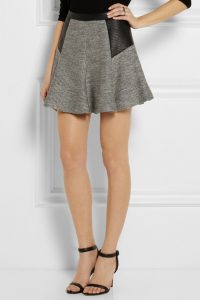 Grey Mini Skirt