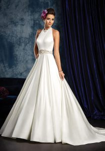 Halter Bridal Gown