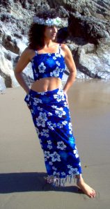 Hawaiian Wrap Skirt