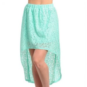 High Low Lace Skirt