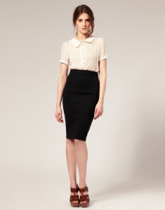 Hobble Pencil Skirt