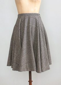 Houndstooth Circle Skirt