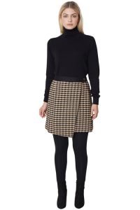 Houndstooth Skirt Images