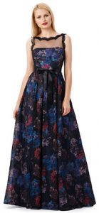 Images of Floral Evening Gown