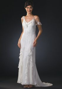 Ivory Evening Gown