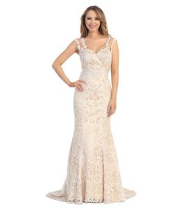 Ivory Formal Gowns