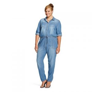 Jean Jumpsuit Plus Size