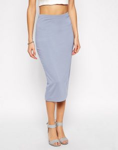 Jersey Pencil Skirt