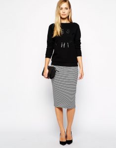 Jersey Tube Skirt