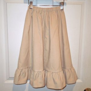 Khaki Skirts Long