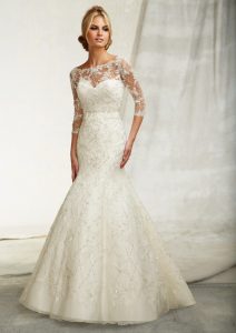 Lace Trumpet Gown