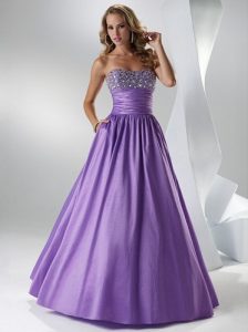 Lavender Ball Gown