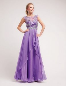 Lavender Gown