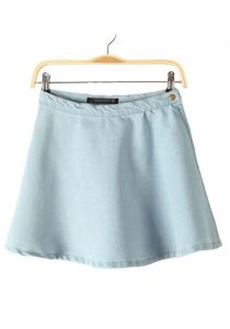 Light Blue Skirt